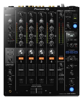 Pioneer DJ DJM-750MK2 4-Channel Professionaalne DJ Klubi Pioneer Mixer koos USB Helikaart Pilt