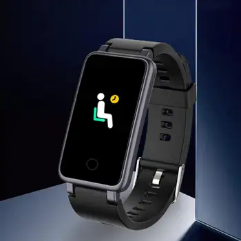 C2 Pluss Suur Ekraan 1.14 Tolline Smart Watch Veekindel Smart Watch Mehed Naised Sport Fitness Jälgimise Nutikas Käevõru IOS Android Pilt