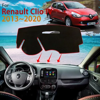 Armatuurlaua jaoks Renault Clio Lutecia 4 IV 2013. aastal~2020 Anti-Slip-Dast Matt Vaipa Kate Kaitseb Nokats Vaip, Padi Auto Tarvikud 2014 Pilt