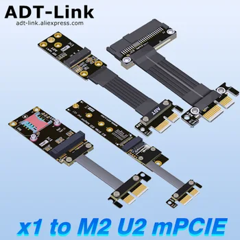 Ärkaja PCI-E 4.0 SSD pikendusjuhe X1, Et U. M. 2 2 Mini PCI-E mPCIe SFF8639 PCI Express PCIe 1X Wireless NIC M2 Wifi NVMe PKK Pilt