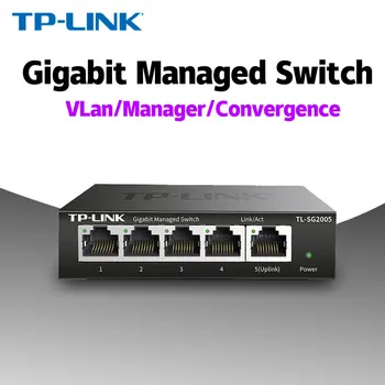 TP-LINK TL-SG2005 Täis-gigabit Web Management Viis-port Kaubanduslik Võrgustike Seadmed Lülitage VLAN Isolatsiooni Sadamasse Koonduvad Pilt