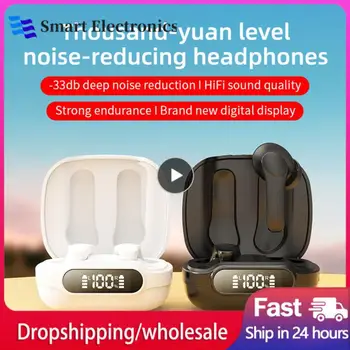 Veekindel Traadita Kõrvaklappide Digitaalne Ekraan In-ear Sport Kõrvaklapid Müra Vähendamine Madal Latentsus Mäng Peakomplekt Earbuds Pilt