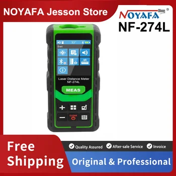 Noyafa NF-274L Laser Distance Meter 60M, 100M, Roheline Rangefinder Lindi Range Finder Mõõta Elektroonilise Taseme Test Tool Pilt