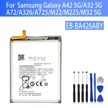 100% Originaal EB-BA426ABY Aku Samsung Mängida A42 5G/ A32 5G/ A72（4G/5G)/ Telefon Asendamine Bateria Pilt