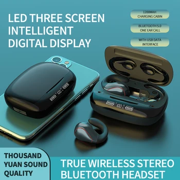 T20 TWS Earbuds Bluetooth Touch Control Laadimine Juhul Veekindel Sport Traadita Kõrvaklapid HiFi Stereo Müra Tühistamine Kõrvaklapid Pilt