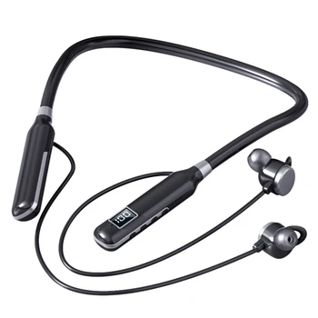BT-7 Juhtmeta Kõrvaklapid Bluetooth-ühilduva 5.3 Kaelus Kõrvaklapid Magnet Sport Veekindel Earbuds-Peakomplekt Koos Mikrofoniga Pilt