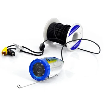 6tk LED veealuse kalapüügi video kaamera 600TVL sukeldumine kaamera kaabel 15m Pilt