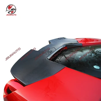 Süsinikkiust Tagumine Spoiler Jaoks 2015-2018 Ferrari 488 Msha Tagumine Pagasiruumi, Saba Tiib Võidusõidu Auto Lip Puhul Ferrari 488 GTB Spider Komplekt Pilt