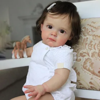 60CM Bebe Reborn Nukku Printsess Uuestisündinud Väikelapse Tüdruk Maggi 3D Maal Palju Detaile, Veenid Muñeca Uuestisündinud Bebe Sama Pilt Pilt