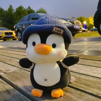 Kawaii Reisi Pingviin -, Plüüš-Mänguasi, Armas topiste Kohev Pingviinid Plushies Nukk Anime Pehme Lapsed Mänguasjad Tüdrukute Poiss, Tuba Decor Pilt