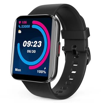 Smart Watch Bluetooth Hyperbola Suur Ekraan Meeste Fitness Südame Löögisageduse Temperatuuri Veri Hapniku Kasutamise Android Xiaomi/apple Pilt